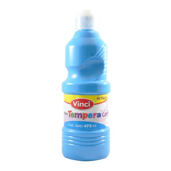 PINTURA TEMPERA VINCI 473ML. AZUL PASTEL C.12
